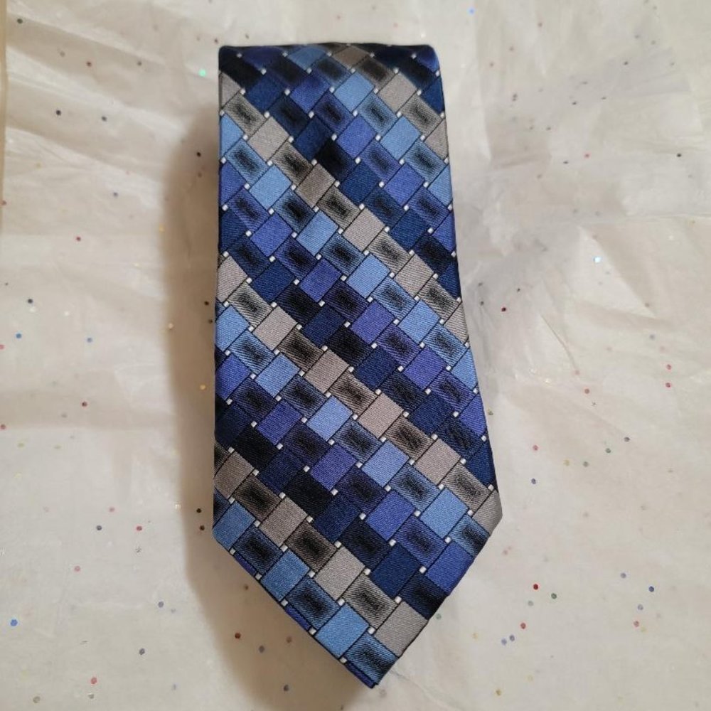 John Barlett Men's Silk Tie, NWT